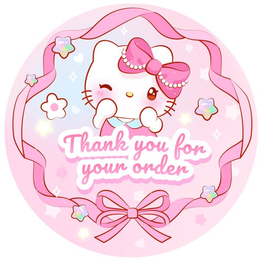 HK Thank You For Your Order Labels